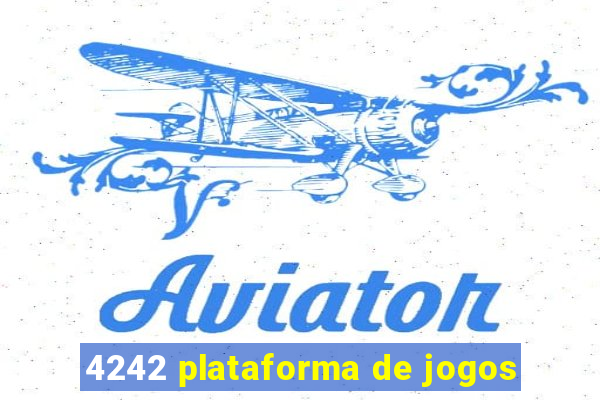 4242 plataforma de jogos