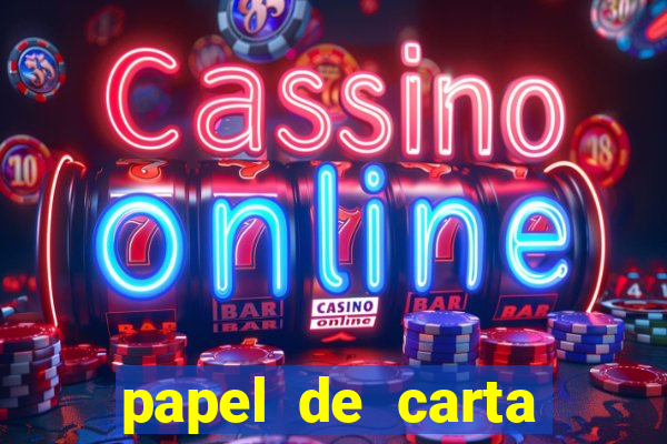 papel de carta masculino para imprimir