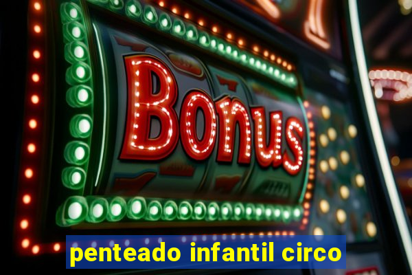 penteado infantil circo