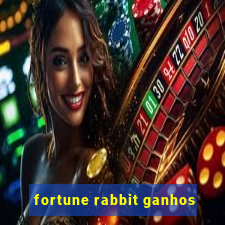 fortune rabbit ganhos