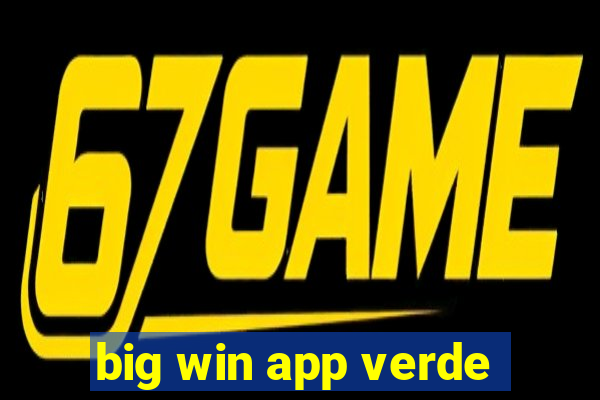big win app verde