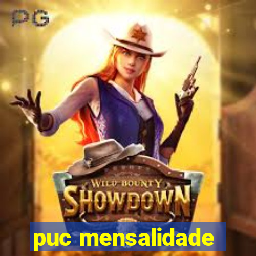 puc mensalidade