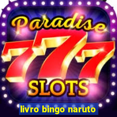 livro bingo naruto