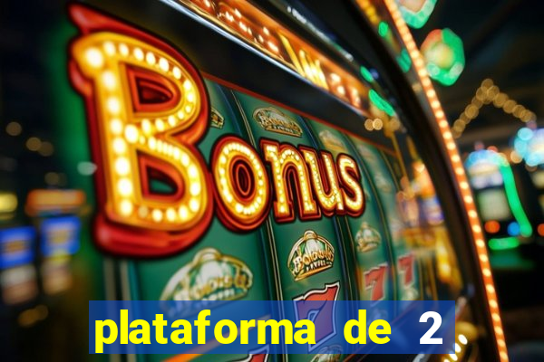 plataforma de 2 reais fortune tiger