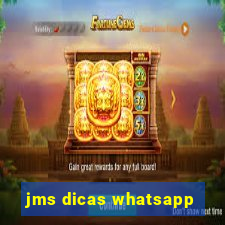 jms dicas whatsapp