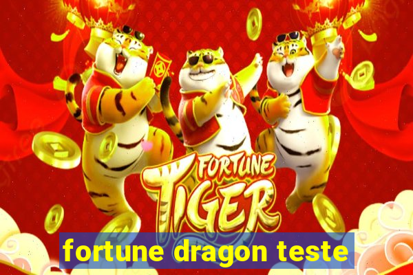 fortune dragon teste