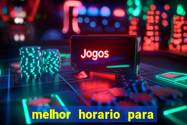 melhor horario para jogar fortune rabbit