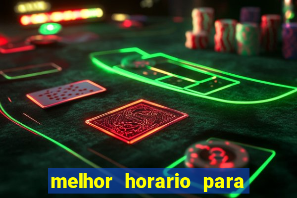 melhor horario para jogar fortune rabbit