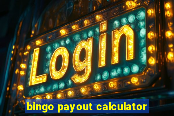 bingo payout calculator
