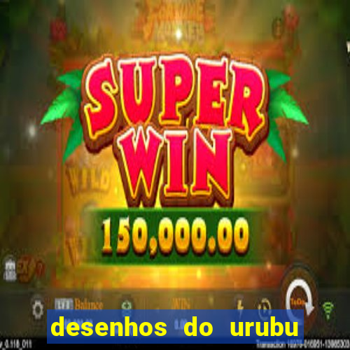 desenhos do urubu do flamengo para colorir