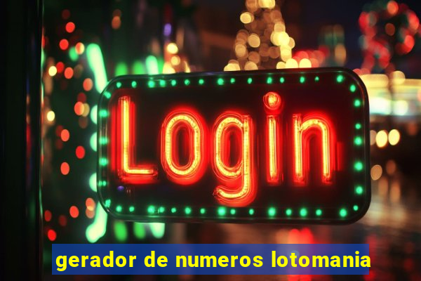gerador de numeros lotomania