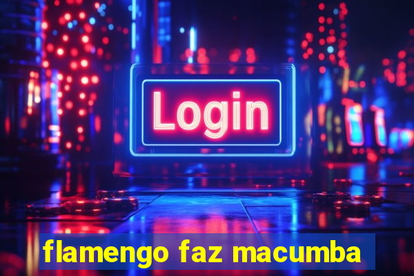 flamengo faz macumba