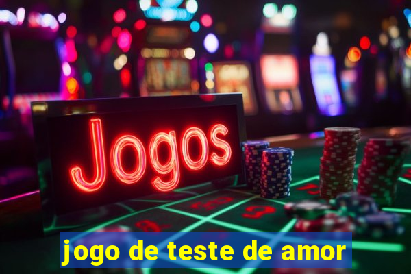 jogo de teste de amor