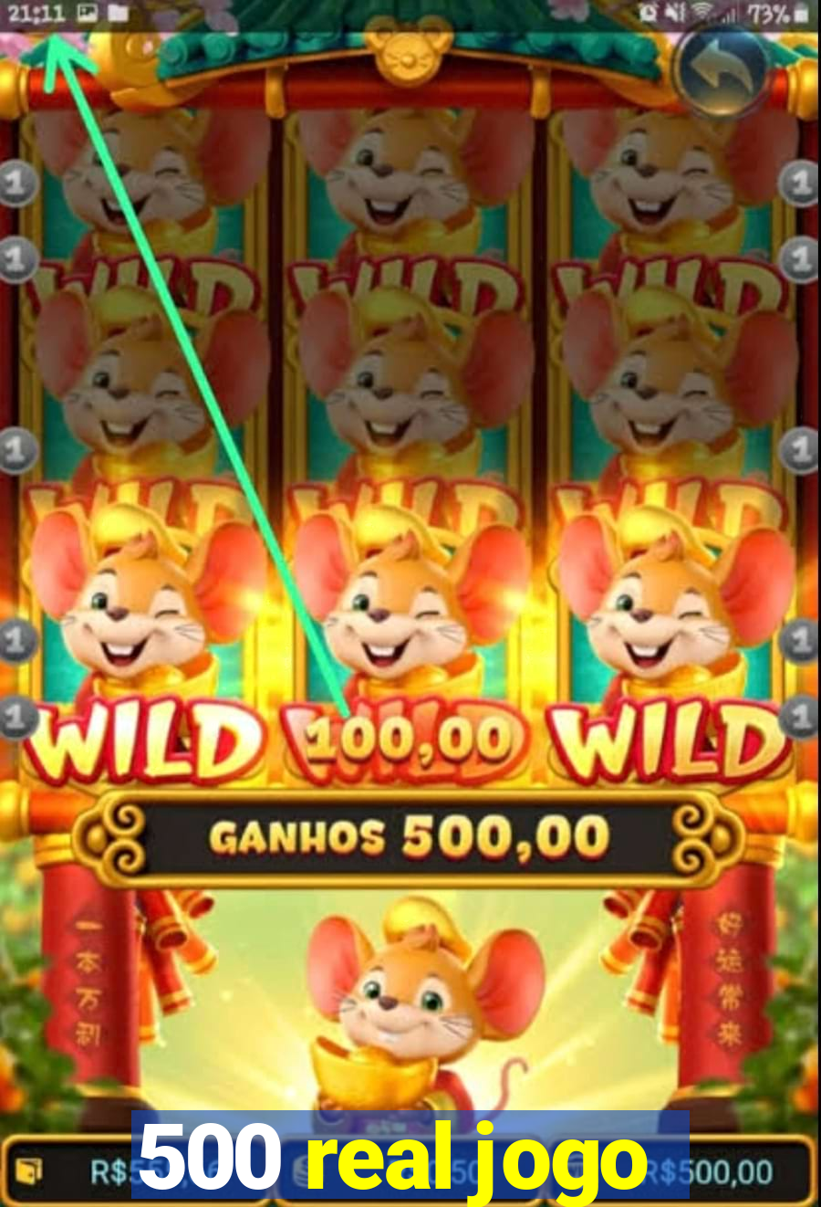 500 real jogo