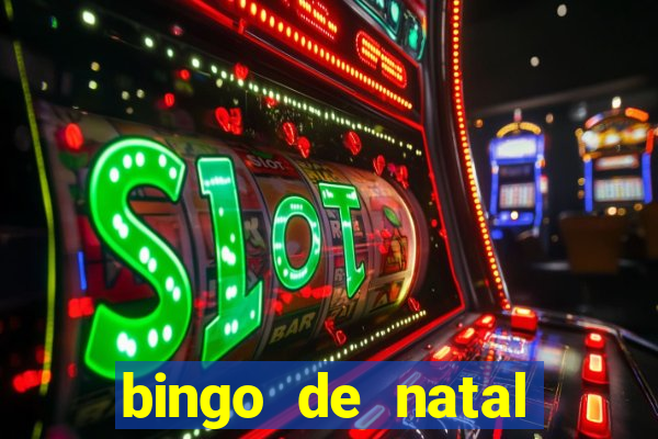 bingo de natal para imprimir gratis