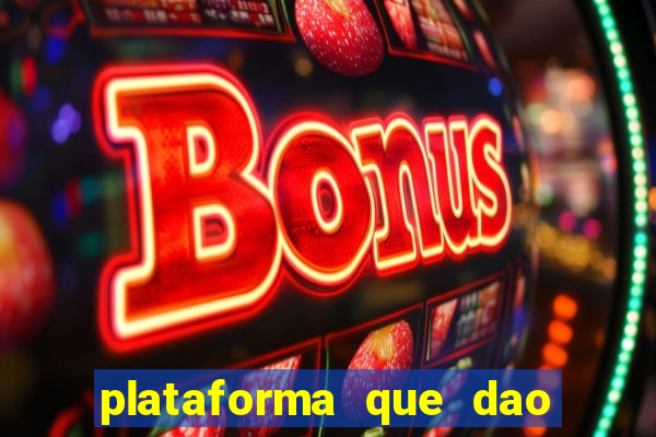 plataforma que dao bonus no cadastro