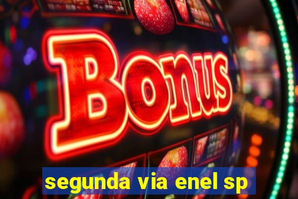segunda via enel sp