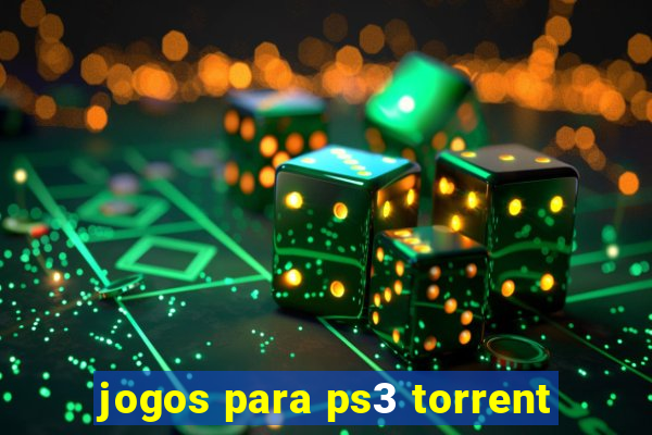 jogos para ps3 torrent