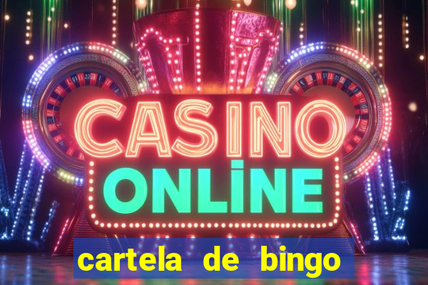 cartela de bingo ate 50 para imprimir