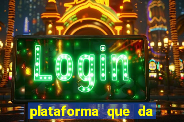 plataforma que da 30 reais para jogar