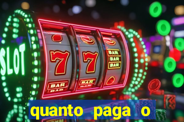 quanto paga o duque da quina com 6 dezenas