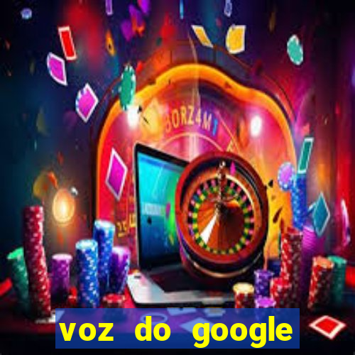 voz do google tradutor homem