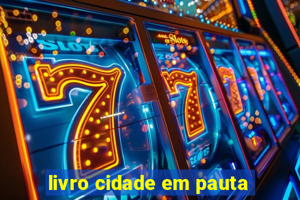 livro cidade em pauta