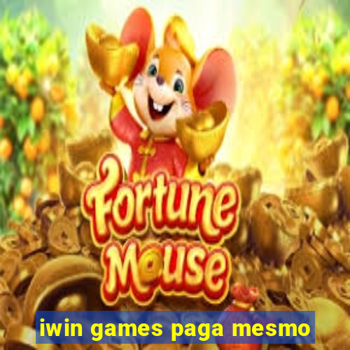 iwin games paga mesmo