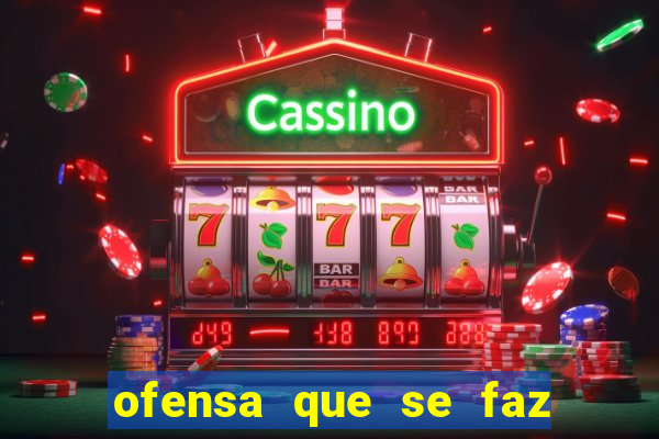 ofensa que se faz a alguem injuria codycross