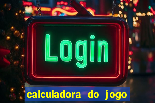 calculadora do jogo do bicho