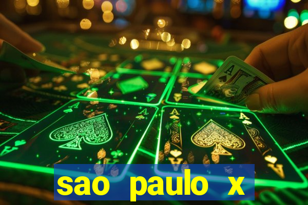 sao paulo x botafogo palpite