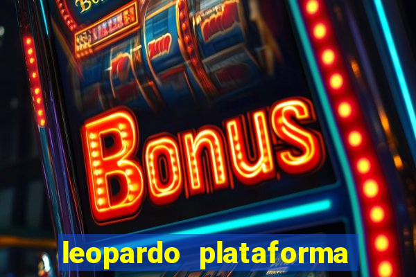 leopardo plataforma de jogos