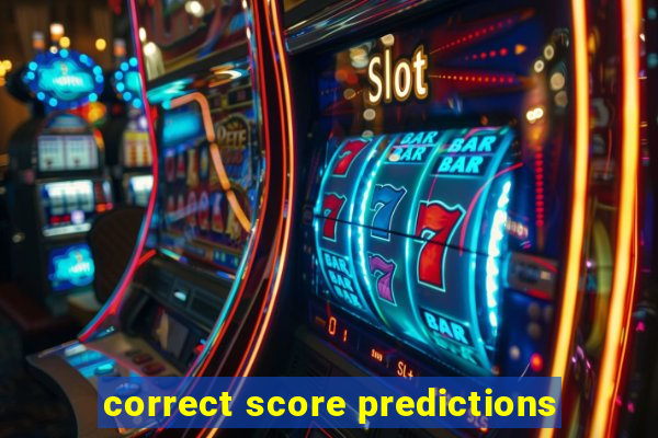 correct score predictions