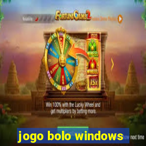 jogo bolo windows