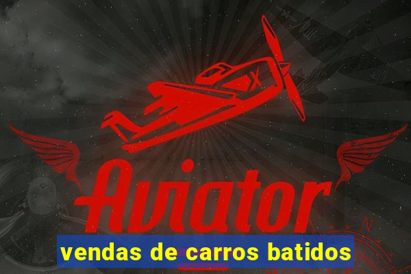 vendas de carros batidos