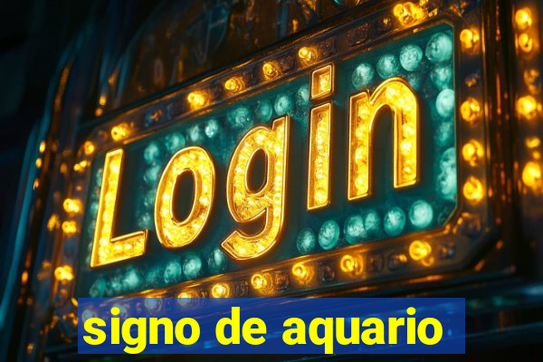 signo de aquario