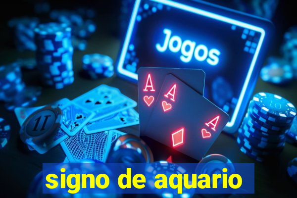 signo de aquario