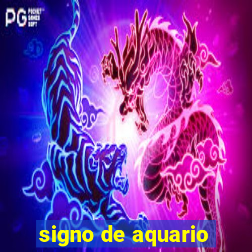 signo de aquario