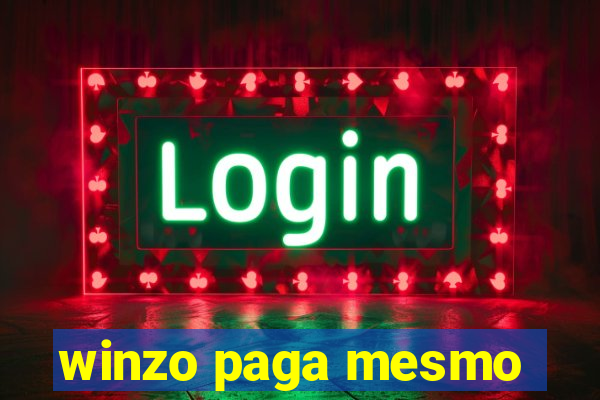 winzo paga mesmo