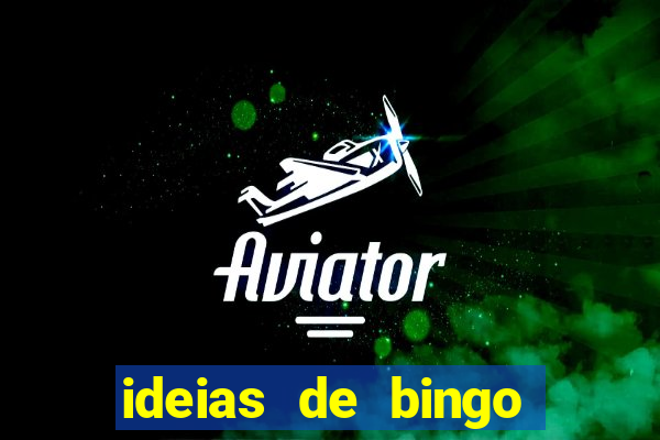 ideias de bingo para o natal