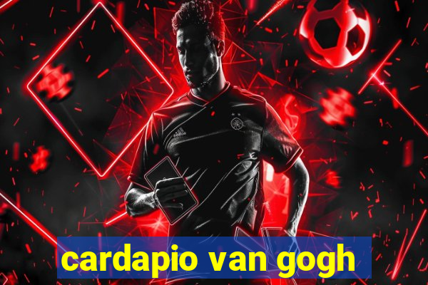 cardapio van gogh