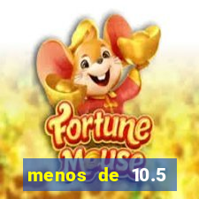 menos de 10.5 escanteios o que significa