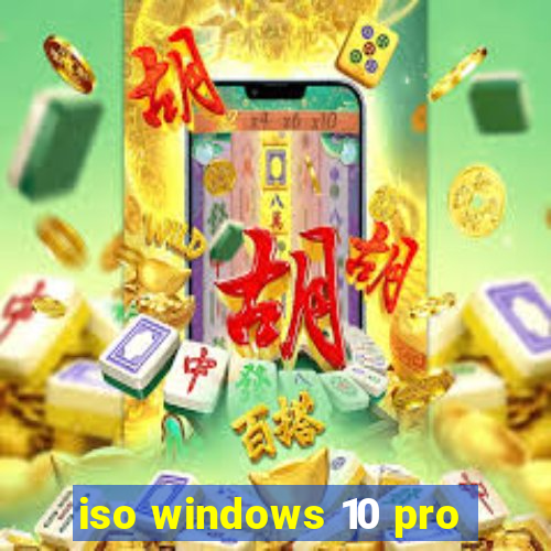 iso windows 10 pro