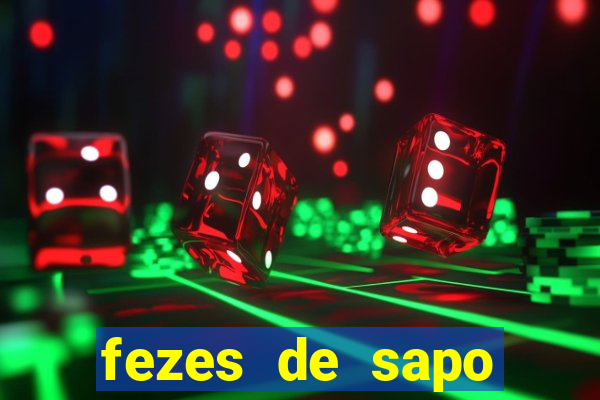 fezes de sapo transmite doença para humanos