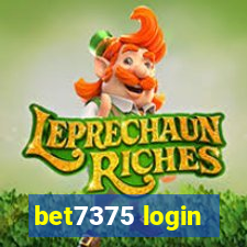 bet7375 login
