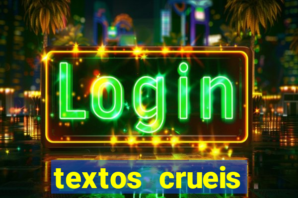 textos crueis demais pdf