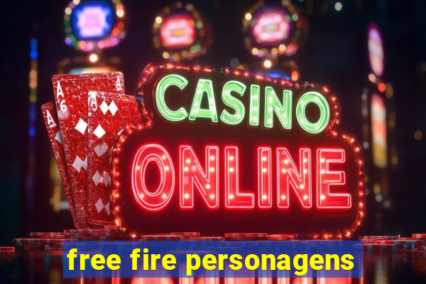 free fire personagens