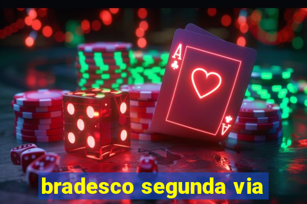 bradesco segunda via