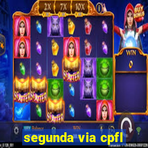 segunda via cpfl