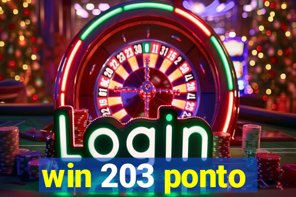 win 203 ponto